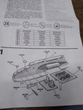 Vtg Revell 1/72 Scale B-17F Flying Fortress #4338 Plastic Model Kit Original Box