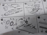 Vtg Revell 1/72 Scale B-17F Flying Fortress #4338 Plastic Model Kit Original Box