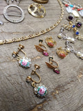 Vtg 26pc Rhinestone Jewelry & Vanity Lot Lisner Giusti Germany Coty 14k,12k GF!