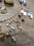 Vtg 26pc Rhinestone Jewelry & Vanity Lot Lisner Giusti Germany Coty 14k,12k GF!