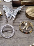 Vtg 26pc Rhinestone Jewelry & Vanity Lot Lisner Giusti Germany Coty 14k,12k GF!