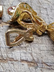 Vtg 26pc Rhinestone Jewelry & Vanity Lot Lisner Giusti Germany Coty 14k,12k GF!