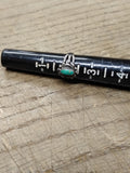 Vtg 925 Sterling Silver Turquoise Native American Ring Size 2 Tested!
