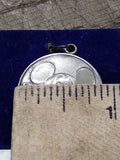 Vtg NOS Walt Disney World 925 Sterling Silver Mickey Mouse Charm Pendant 1970's