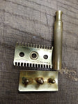 Vtg 3 Pc Gillette Safety Razor Lot 1970 Flare Tip Super Speed TTO 2-3 Pc Razors