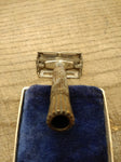 Vtg 3 Pc Gillette Safety Razor Lot 1970 Flare Tip Super Speed TTO 2-3 Pc Razors