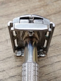 Vtg 1956 B1 Gillette Super Speed Flare Tip TTO Safety Razor Made USA Good Shape!