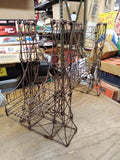 Vtg Tramp Art Golden Gate Suspension Bridge Hand Made Twisted Wire 26"L 16"H 9"W