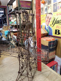 Vtg Tramp Art Golden Gate Suspension Bridge Hand Made Twisted Wire 26"L 16"H 9"W