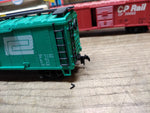 Vtg Model Power HO Scale Freight Train Car Lot Narragansett PC Dixie CP Trident