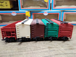 Vtg Model Power HO Scale Freight Train Car Lot Narragansett PC Dixie CP Trident