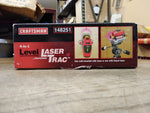 Craftsman 4 in 1 Level with Laser Trac Model# 48251 w/Carrying Case Manual & Box