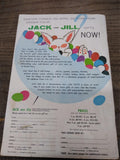 Vtg 1959 -1962 Jack and Jill Children's Magazine Halloween Christmas Howdy Doody