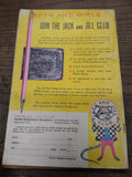 Vtg 5 Piece Lot 1960 Jack and Jill Children's Magazine Christmas Disneyland