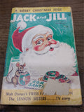 Vtg 5 Piece Lot 1960 Jack and Jill Children's Magazine Christmas Disneyland