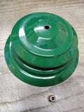 Vtg 1970 Coleman 220F 2 Mantle Gas Lantern Pyrex Globe w/Lantern Hanger Orig Box