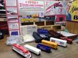 Vtg 1998 HO Scale Life Like Foodland Express Complete Electric Train Set w/Box!