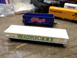 Vtg 1998 HO Scale Life Like Foodland Express Complete Electric Train Set w/Box!