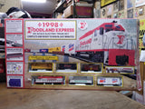 Vtg 1998 HO Scale Life Like Foodland Express Complete Electric Train Set w/Box!