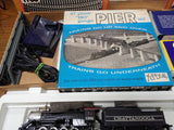 Vtg Ho Scale Tyco Chattanooga Steam Locomotive Train Set Trestle Bridge Box!