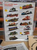 Vtg Ho Scale Tyco Chattanooga Steam Locomotive Train Set Trestle Bridge Box!