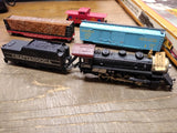 Vtg Ho Scale Tyco Chattanooga Steam Locomotive Train Set Trestle Bridge Box!