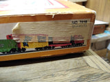 Vtg Ho Scale Tyco Chattanooga Steam Locomotive Train Set Trestle Bridge Box!