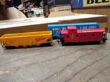 Vtg Ho Scale Bachmann Thunder Chief Santa Fe Diesel Locomotive Train Set w/Box!