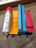 Vtg Ho Scale Bachmann Thunder Chief Santa Fe Diesel Locomotive Train Set w/Box!