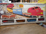 Vtg Ho Scale Bachmann Thunder Chief Santa Fe Diesel Locomotive Train Set w/Box!