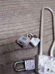 Vtg 5 Pc Padlock Lot Master Lock Bicycle and No 9B Slaymaker Super Brass No Keys