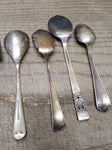 Vtg 7 Pc Silver Plate Flatware Lot Rogers Meriden Community Alvin King Edward