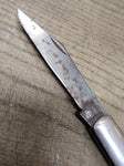 Vtg Barlow Sabre 629 Japan Folding Single Blade Knife 4" Blade 5" Handle