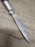 Vtg Barlow Sabre 629 Japan Folding Single Blade Knife 4" Blade 5" Handle