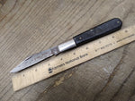 Vtg Barlow Sabre 629 Japan Folding Single Blade Knife 4" Blade 5" Handle