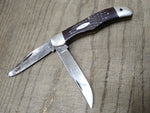 Vtg Case XX 6265 SAB Folding 2 Blade Hunting Pocket Knife 1965-1969 4" Blade!