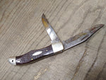 Vtg Case XX 6265 SAB Folding 2 Blade Hunting Pocket Knife 1965-1969 4" Blade!