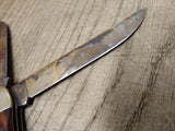 Vtg Case XX 6265 SAB Folding 2 Blade Hunting Pocket Knife 1965-1969 4" Blade!