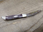 Vtg Case XX 6265 SAB Folding 2 Blade Hunting Pocket Knife 1965-1969 4" Blade!