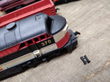 Vtg Ho Scale AHM New Haven Diesel Locomotive Train Set w/Atlas Track & Box!