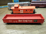 Vtg Ho Scale AHM New Haven Diesel Locomotive Train Set w/Atlas Track & Box!