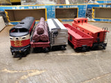 Vtg Ho Scale AHM New Haven Diesel Locomotive Train Set w/Atlas Track & Box!