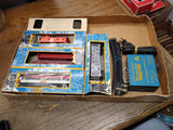 Vtg Ho Scale AHM New Haven Diesel Locomotive Train Set w/Atlas Track & Box!