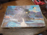 Vtg Ho Scale AHM New Haven Diesel Locomotive Train Set w/Atlas Track & Box!