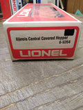 Vtg Lionel O Gauge 9264 Illinois Central Covered Hopper Car TCA Museum Ex w/Box!