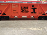 Vtg Lionel O Gauge 9264 Illinois Central Covered Hopper Car TCA Museum Ex w/Box!