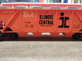 Vtg Lionel O Gauge 9264 Illinois Central Covered Hopper Car TCA Museum Ex w/Box!