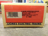 Vtg Lionel O Gauge #19929 A Lionel Merry Christmas Box Car w/Box Great Shape!