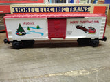 Vtg Lionel O Gauge #19929 A Lionel Merry Christmas Box Car w/Box Great Shape!