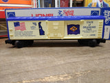 Vtg Lionel O Gauge Spirit Of 76 State Of Delaware Box Car 7601 w/Box Great Shape